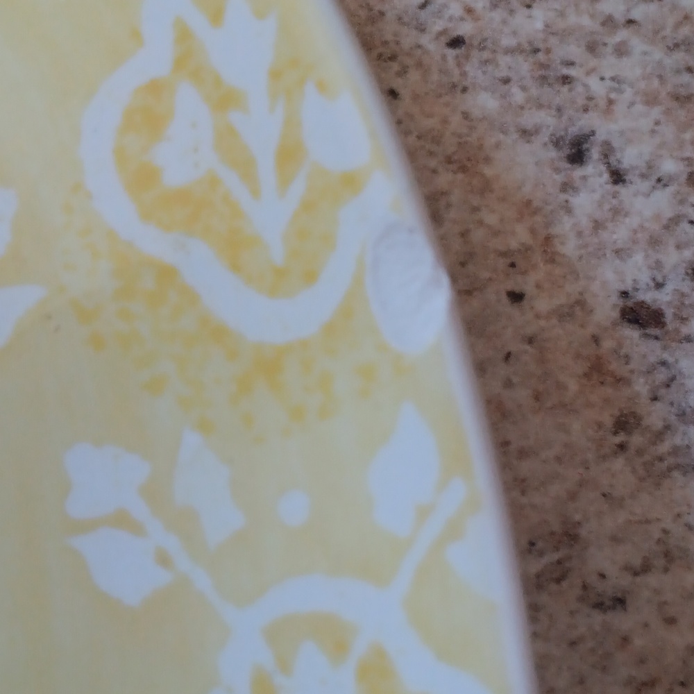 Pottery BarnColorful Paisley & Floral Side Plate Set - Green, Pink, Yellow, Blue - Picture 2 of 3